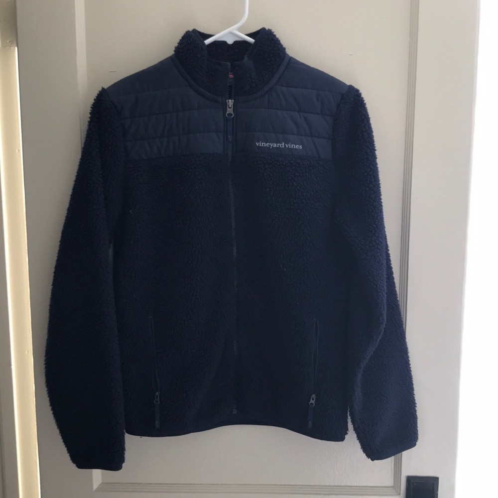 Vineyard Vines Wool Zip-Up Jacket